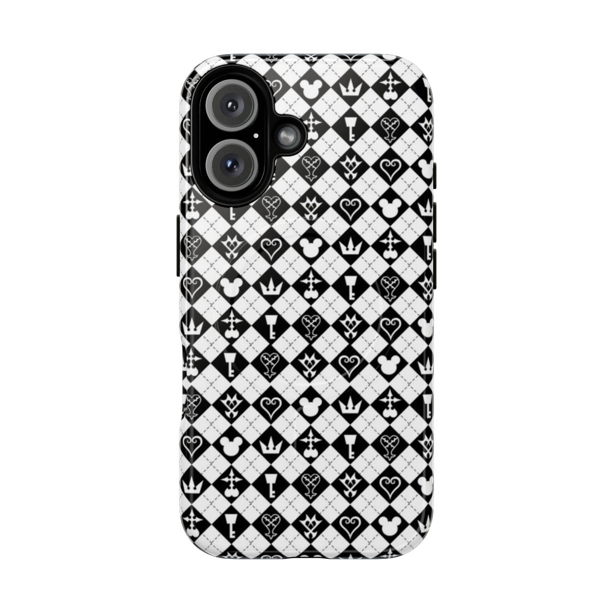 Stylish Kingdom Hearts-Inspired Magnetic Phone Case