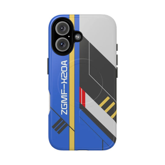 Gundam Strike Freedom-inspired magnetic tough phone case