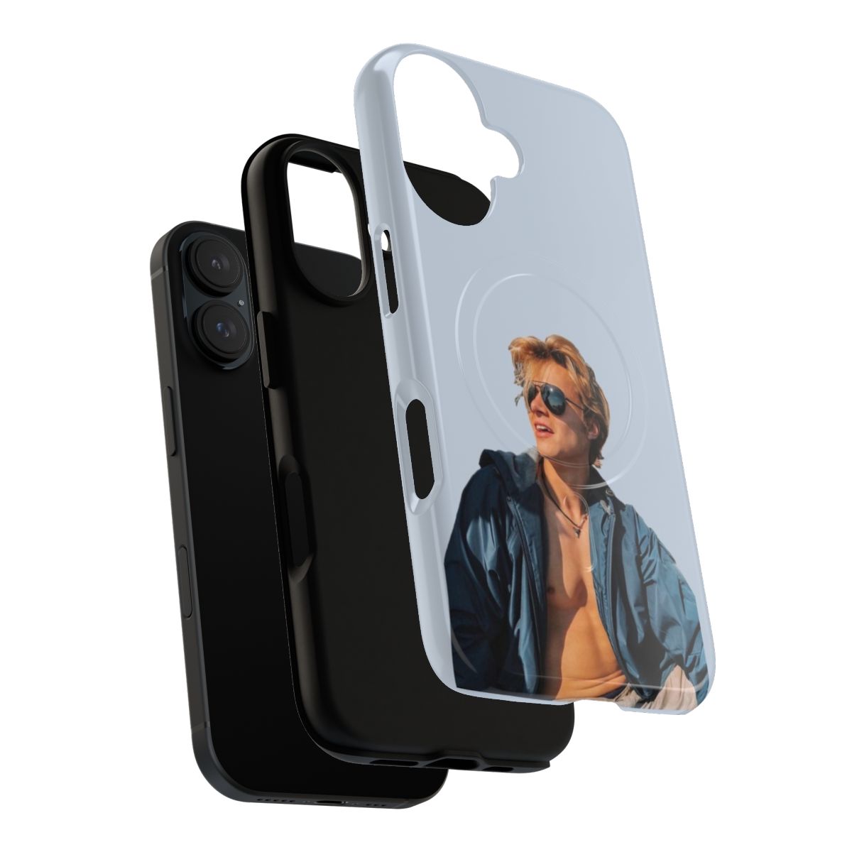 Rudy Pankow inspired magnetic tough phone case - Layers