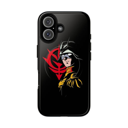 Minimal Magnetic Tough Cases featuring Gundam, RX-78, and Char Aznable designs