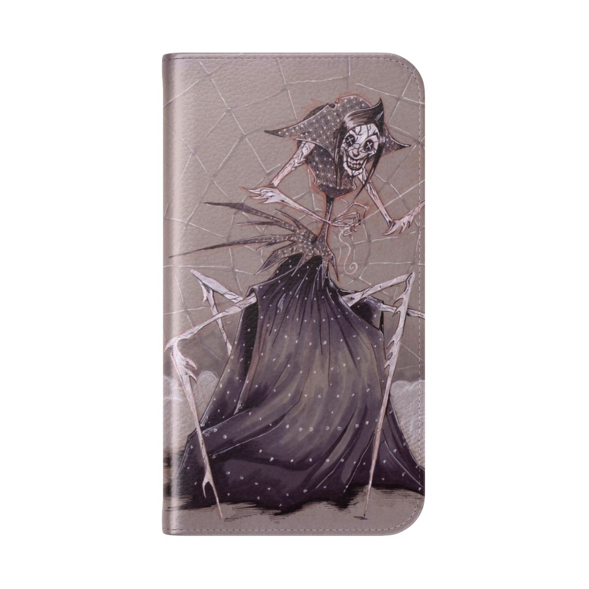 Coraline Other Mother Inspired Flip Cover Phone Case for Smartphones - Folded Back