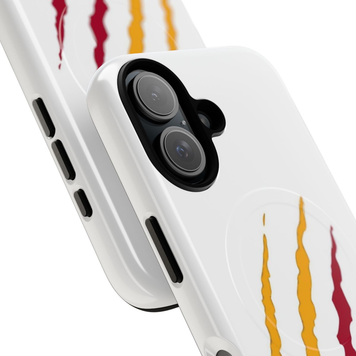 Magnetic tough phone case featuring Galatasaray team claw marks - Detail