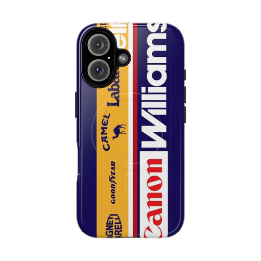 Williams FW14B 1992 inspired magnetic tough phone case