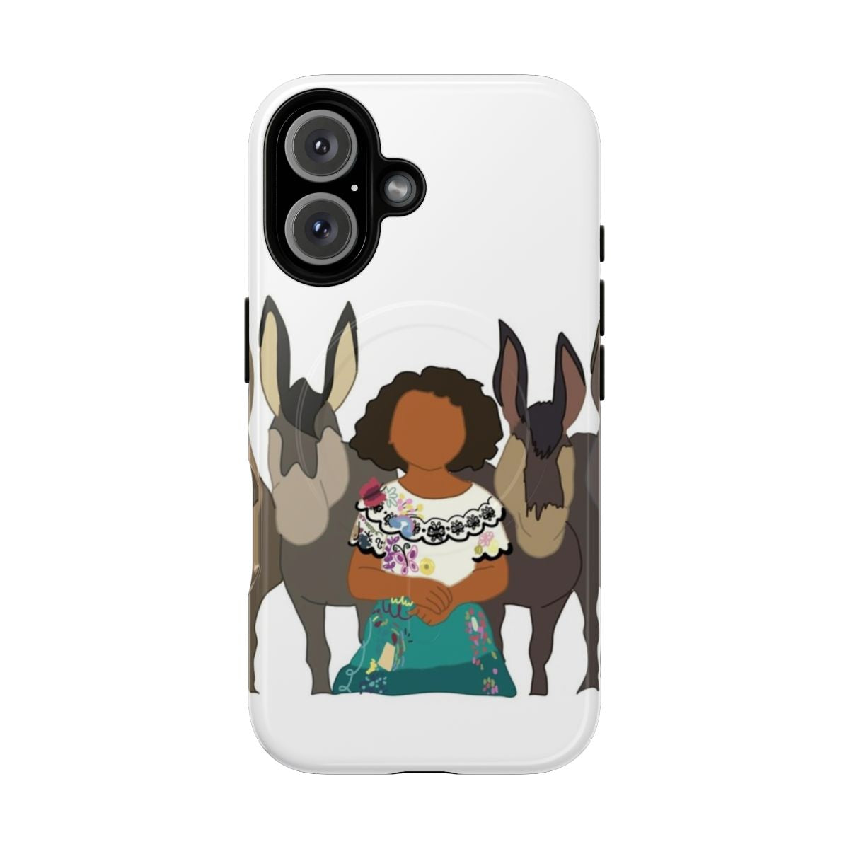 Mirabel and Donkeys Inspired Phone Case - Enchanting Cartoon Cover for Smartphone