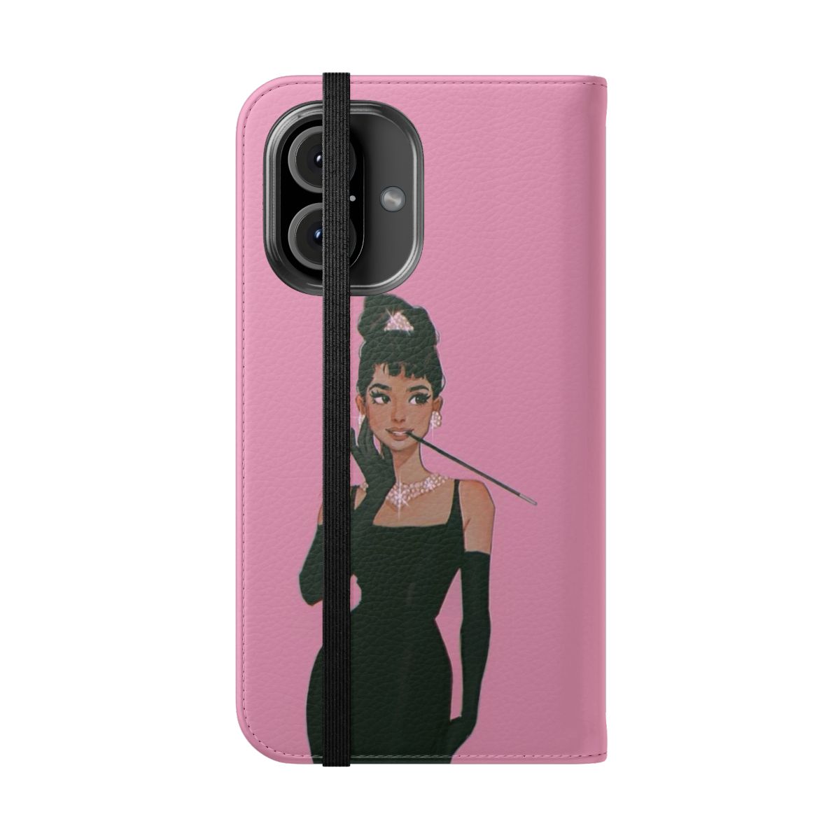 Audrey Flip Cover Phone Case for Smartphones - Folded Front