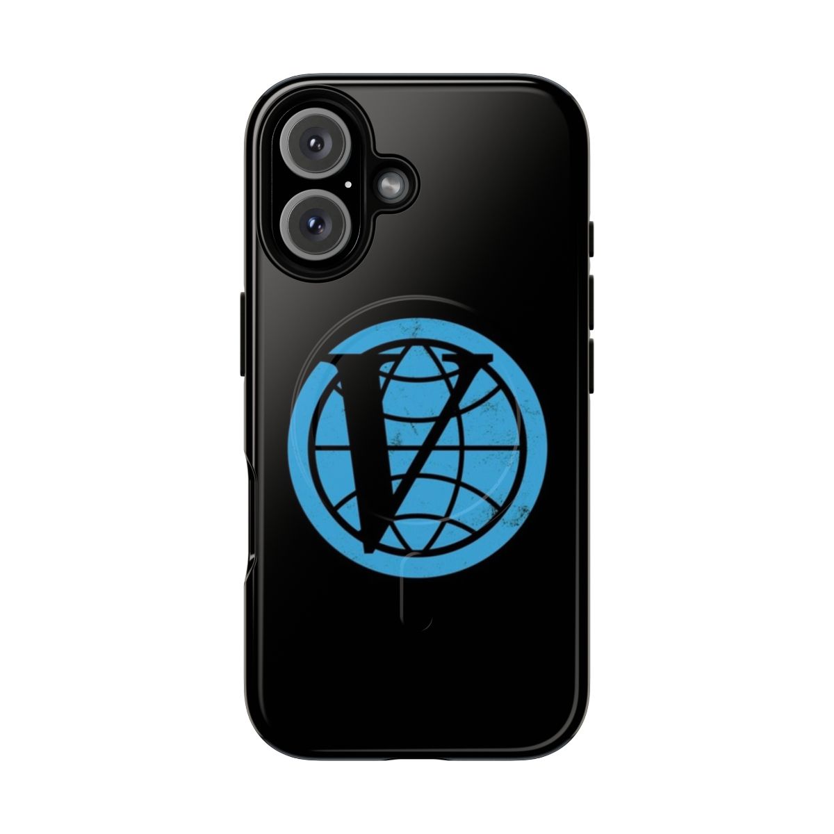 Venture Brothers inspired magnetic tough phone case with the Venture Industries logo