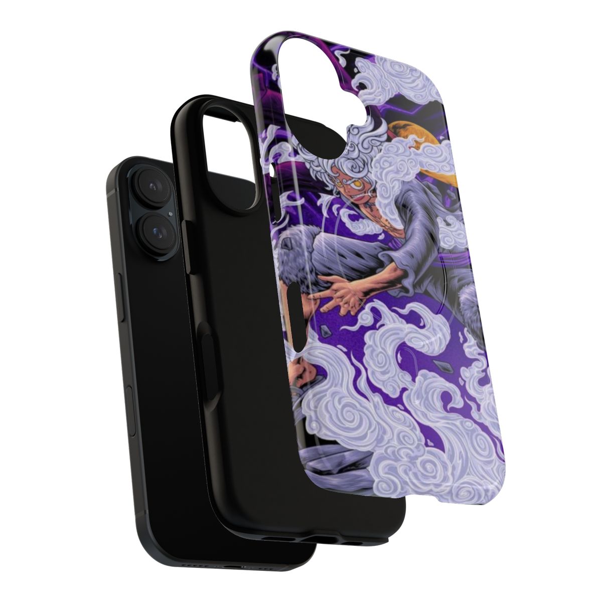 One Piece Luffy Gear 5 Magnetic Tough Phone Case - Layers