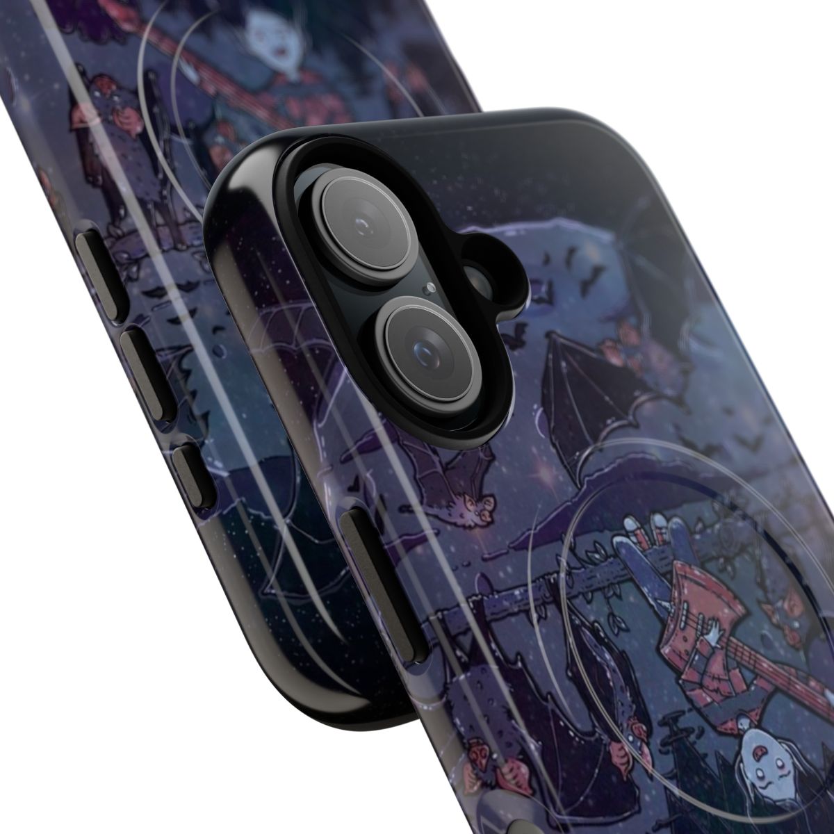 Magnetic tough phone case featuring Marceline the Vampire Queen from the cartoon series Adventure Time - Detail