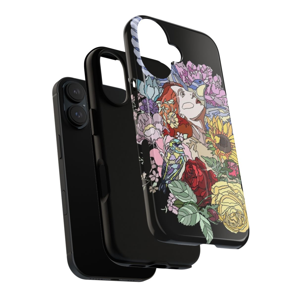 Florence and the Machine inspired magnetic tough phone case - Layers