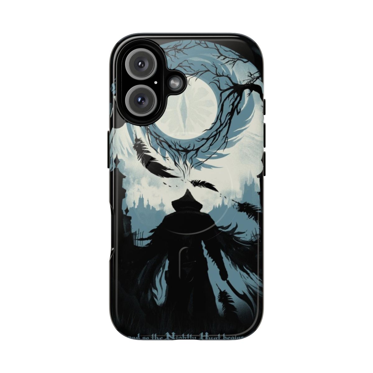 Nightly Hunt-inspired magnetic tough phone case with dark fantasy design