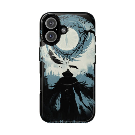 Nightly Hunt-inspired magnetic tough phone case with dark fantasy design