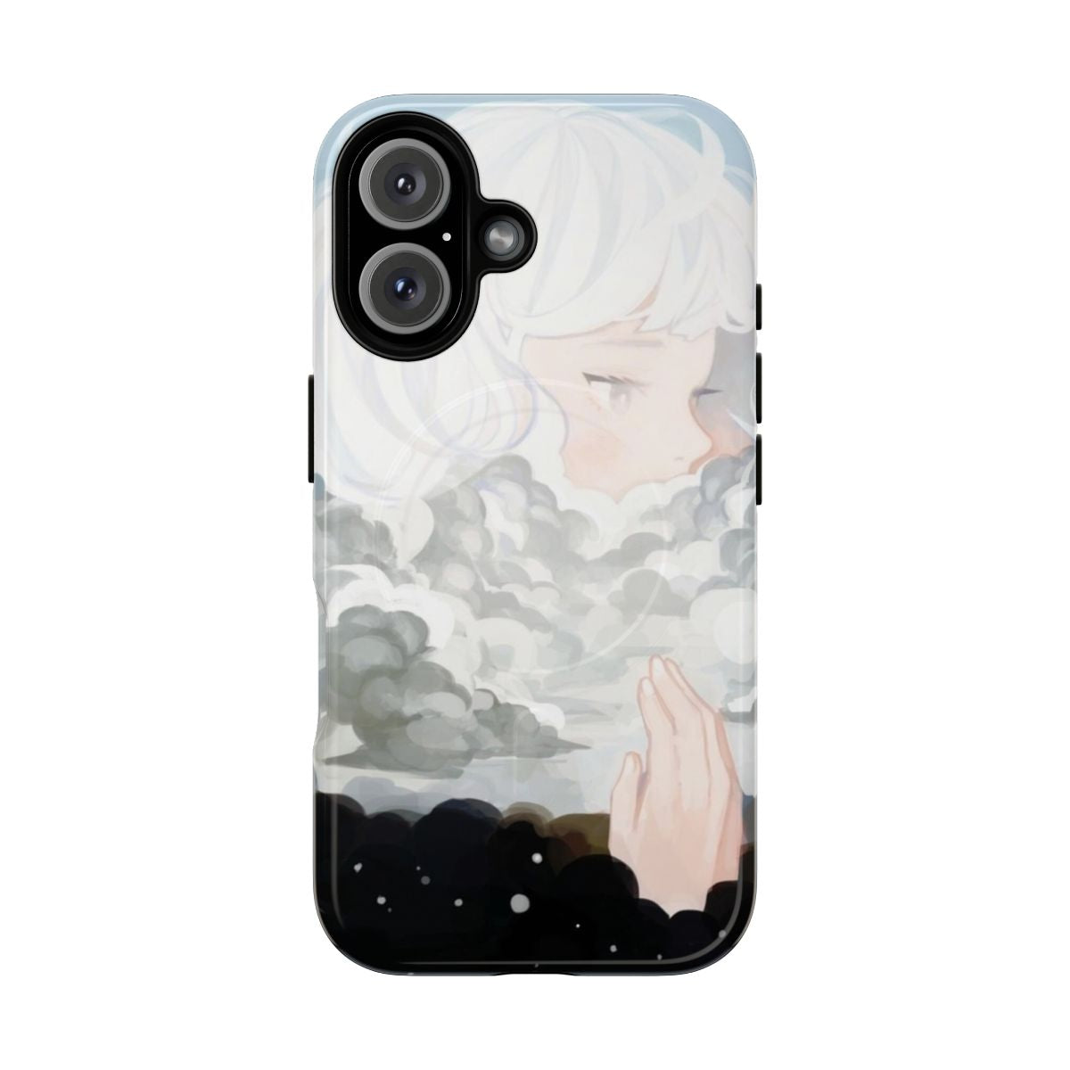 Magnetic Nimbus Cloud Pattern Phone Case