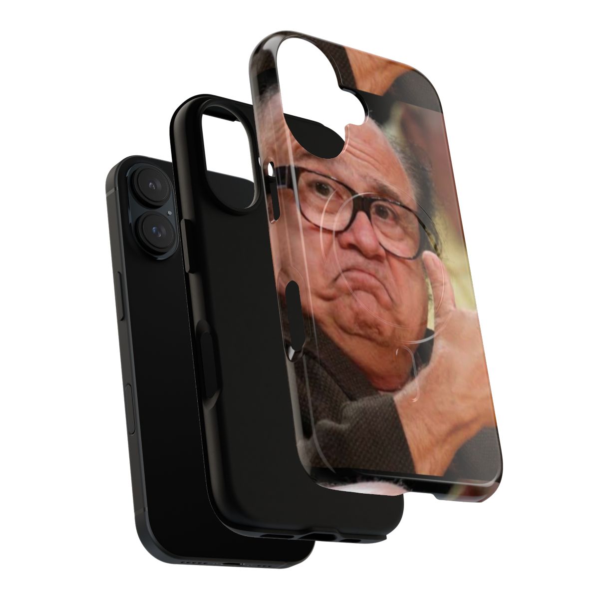 Magnetic tough phone case featuring Danny Devito from the TV show "It's Always Sunny in Philadelphia" - Layers