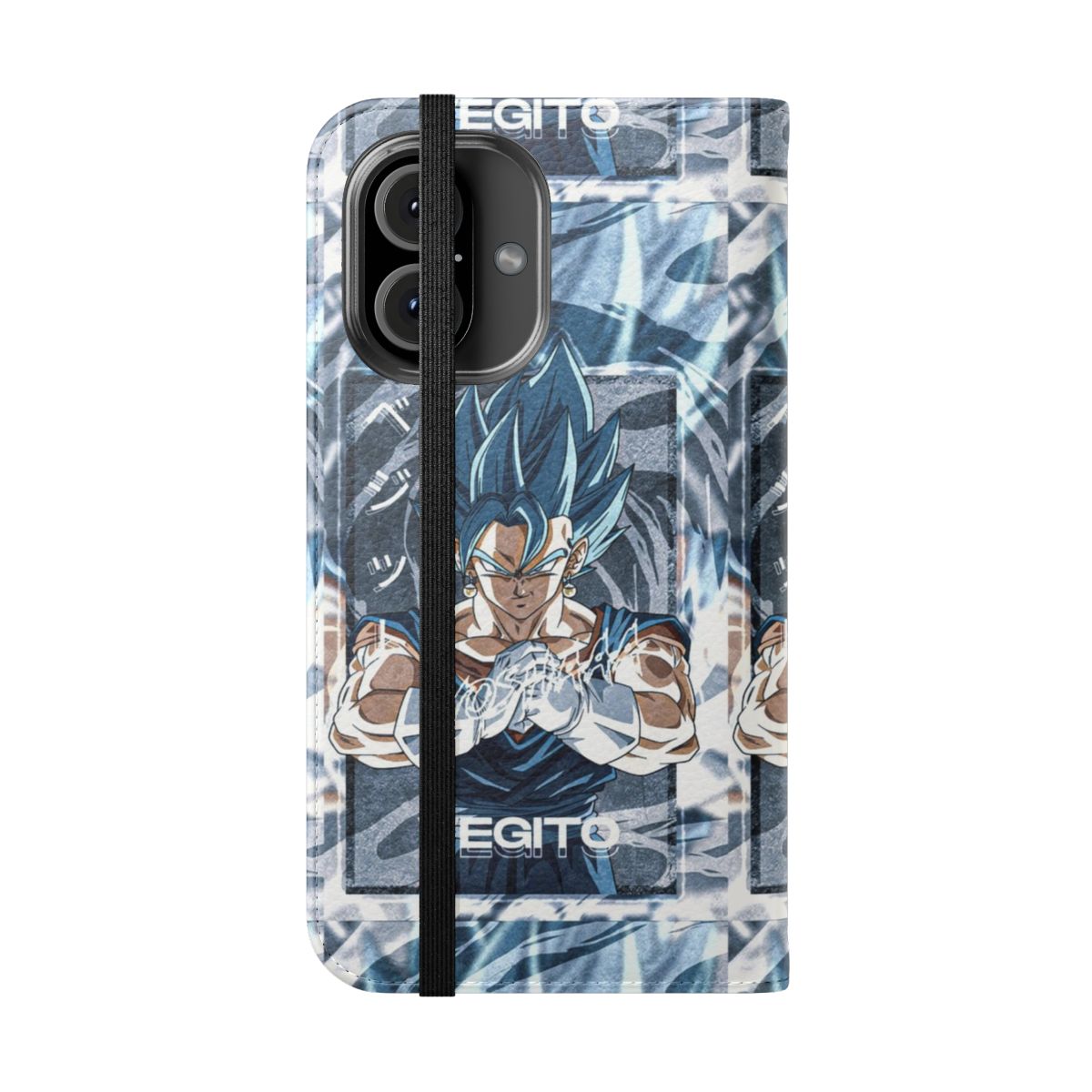 Dragonball Z fanart inspired wild style art phone case cover - Folded Front