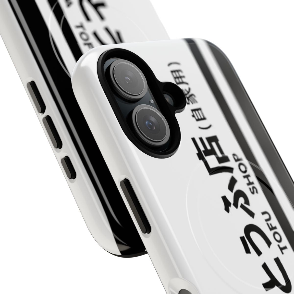 Initial D-themed phone case featuring a sleek, durable design for anime and drift fans - Detail