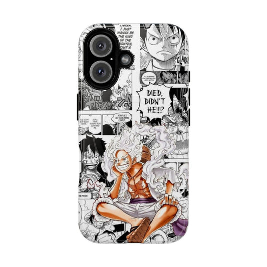 Durable phone case featuring Monkey D. Luffy from the anime One Piece