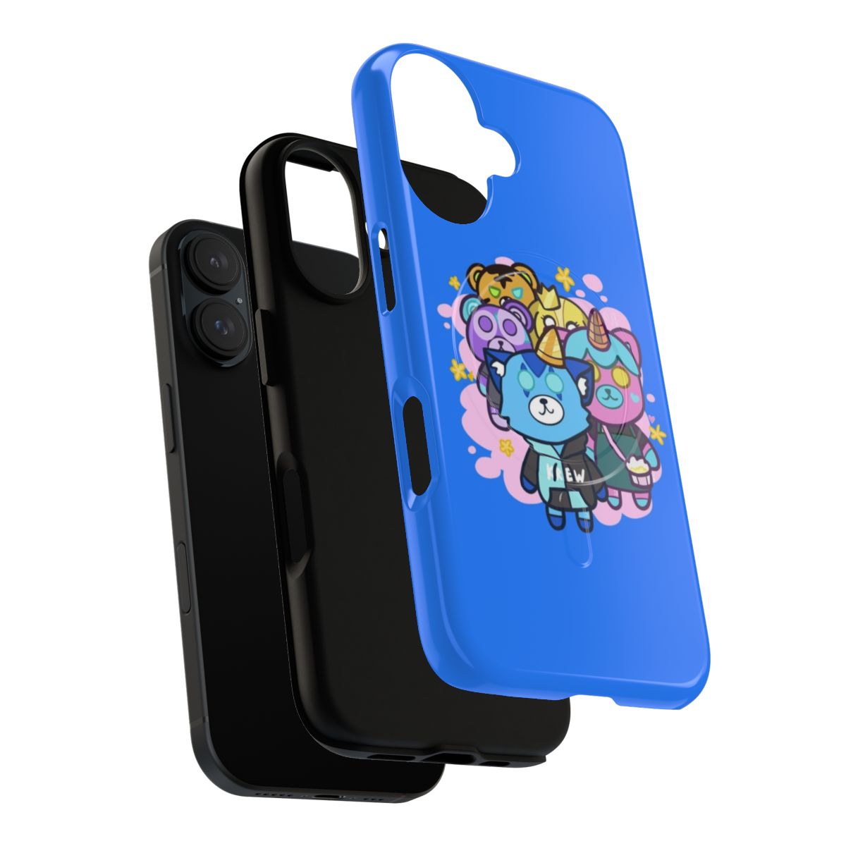 Krew Plushies-inspired phone case with cute and fun design - Layers