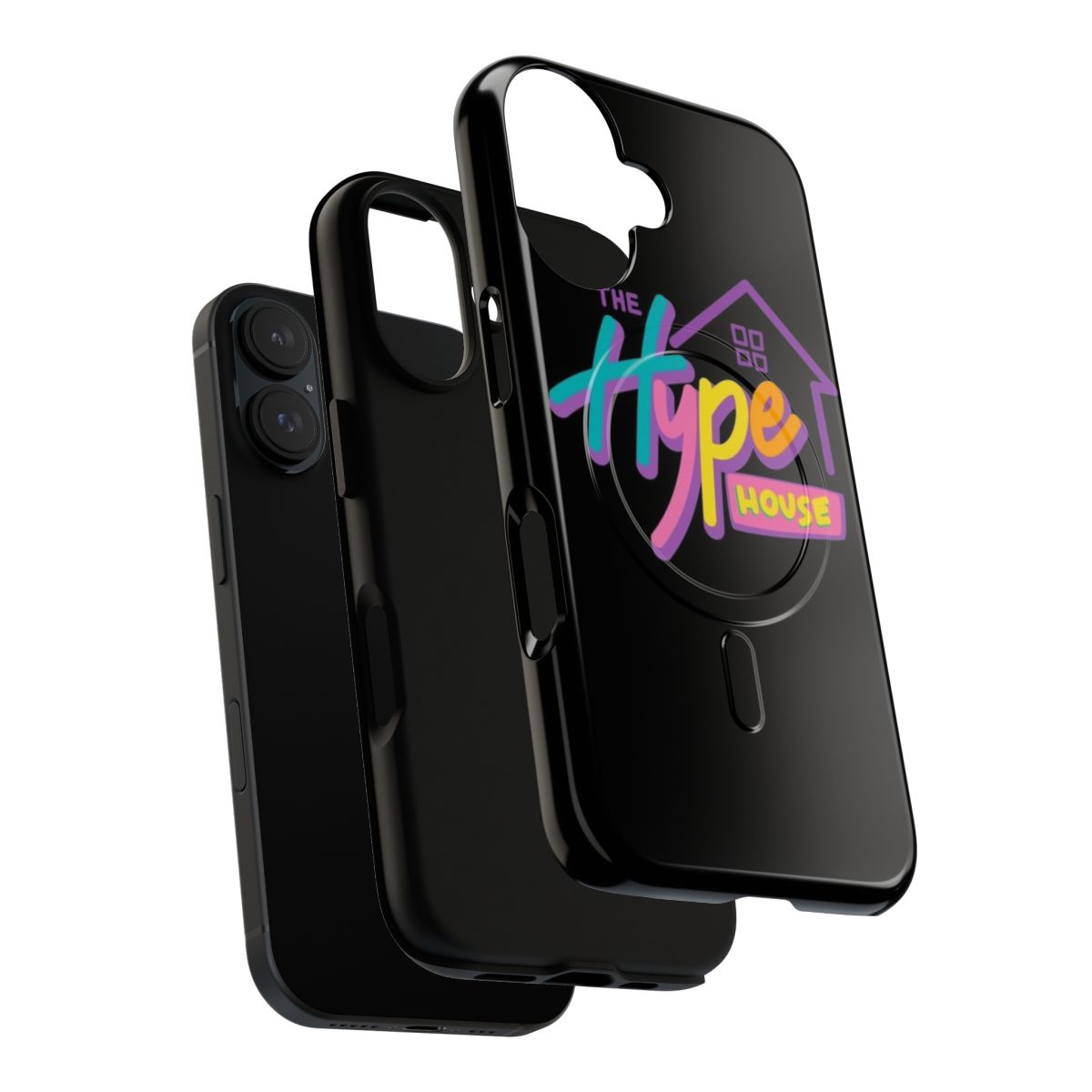 Durable phone case with images of Hype House and TikTok stars - Layers