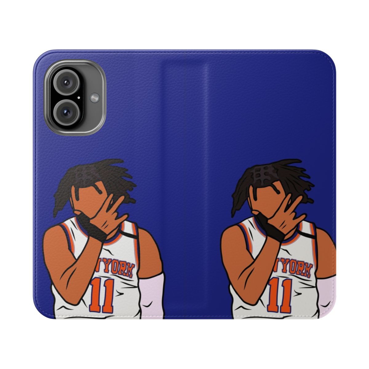 Jalen Brunson Inspired 3 Point Celebration Phone Case