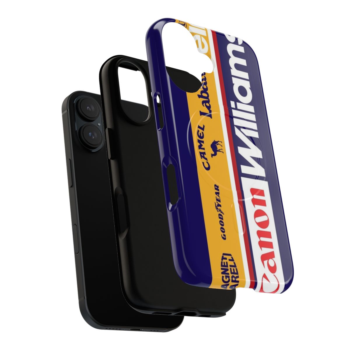 Williams FW14B 1992 inspired magnetic tough phone case - Layers