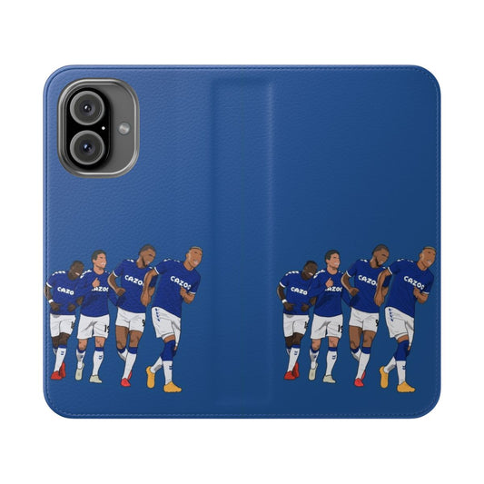 Everton-Inspired Minimalist Soccer Phone Case