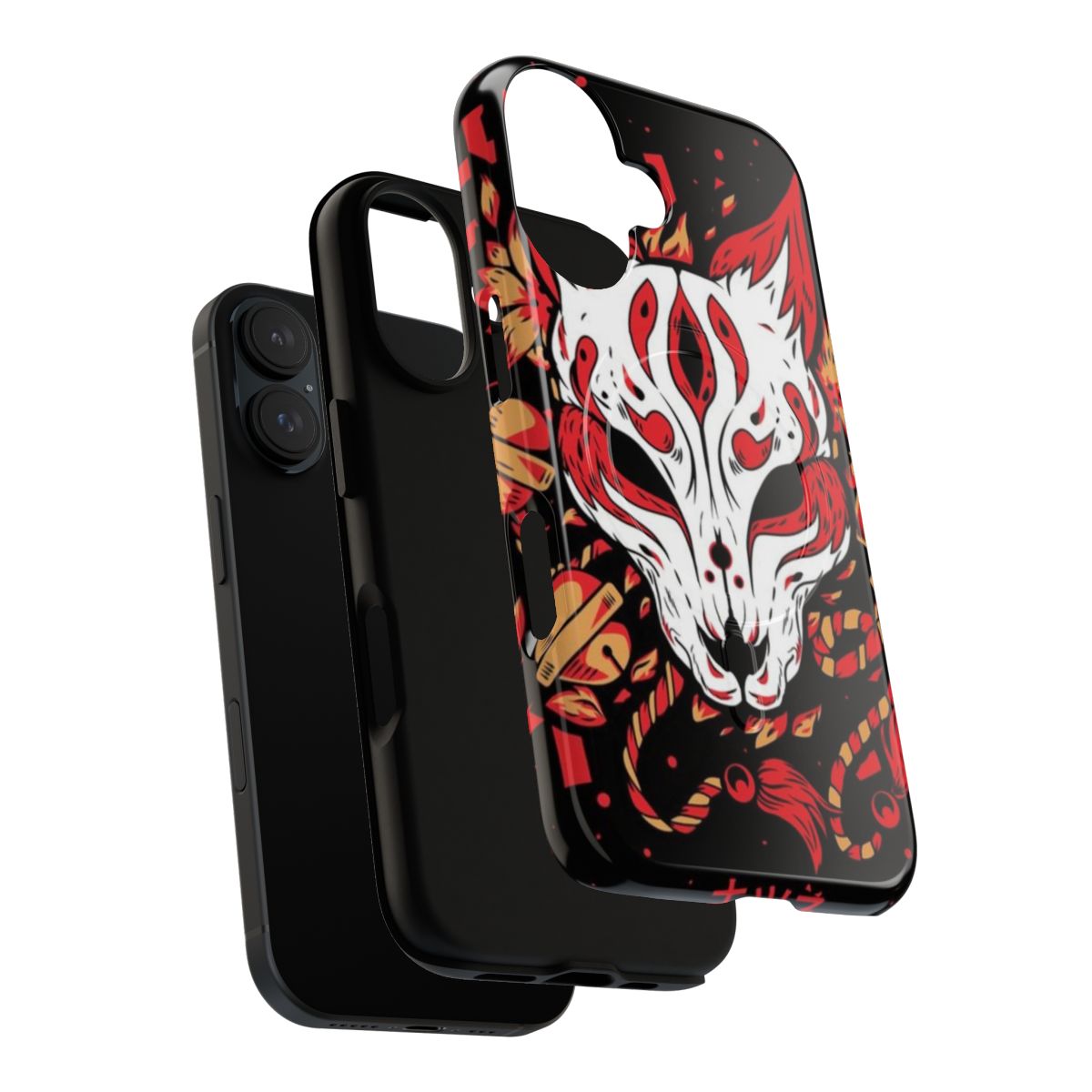 Princess Mononoke-themed phone case with a magnetic tough design - Layers