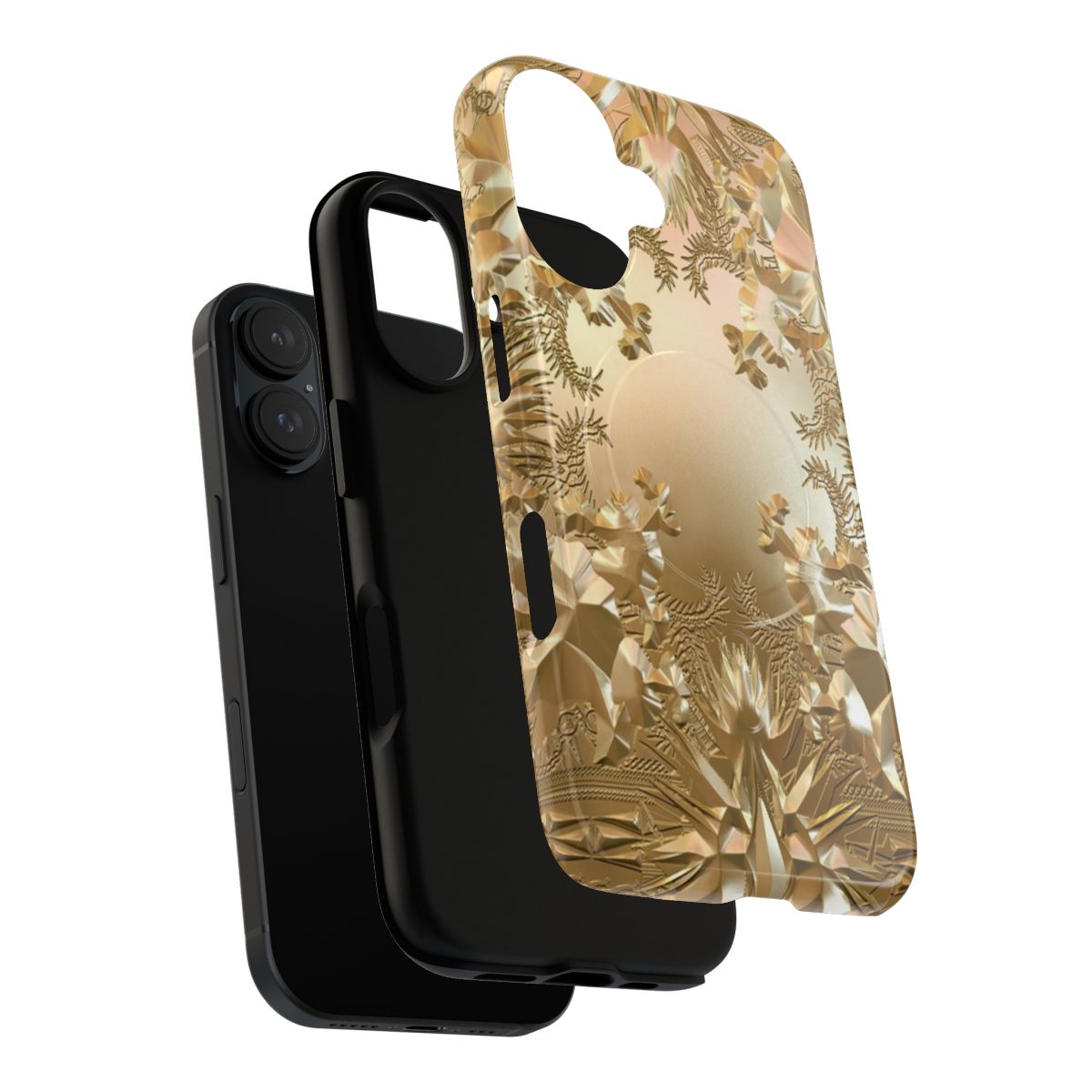 Magnetic tough phone case with watch the throne, rap, and hip hop inspired design - Layers