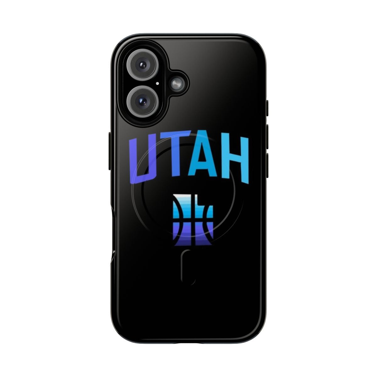 Retro Magnetic Tough Case for Utah Jazz fans featuring Donavon Mitchell