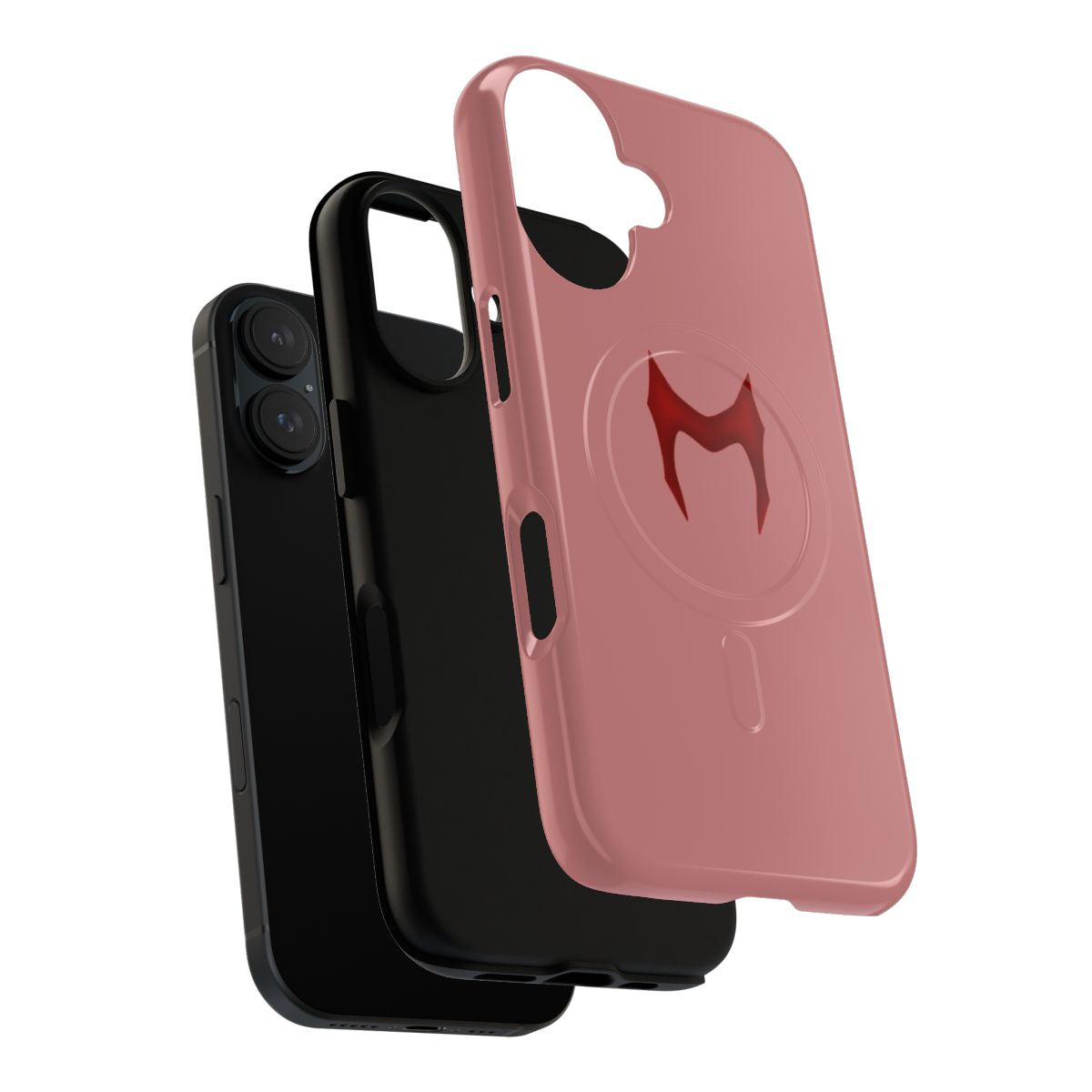 Marvel-inspired magnetic tough phone case with Wanda Maximoff, Scarlet Witch, and other MCU character designs - Layers