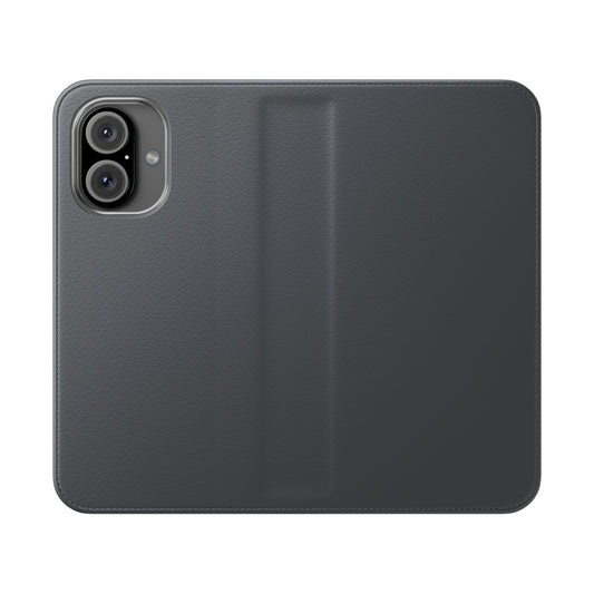 Graphite iPhone 13 Pro Flip Cover Phone Case