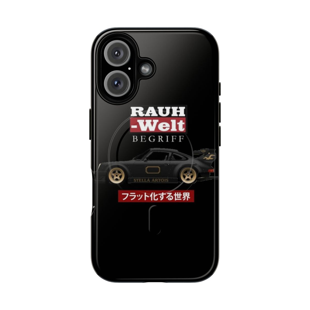 RWB Nakai Akira-inspired magnetic tough phone case with a flat design