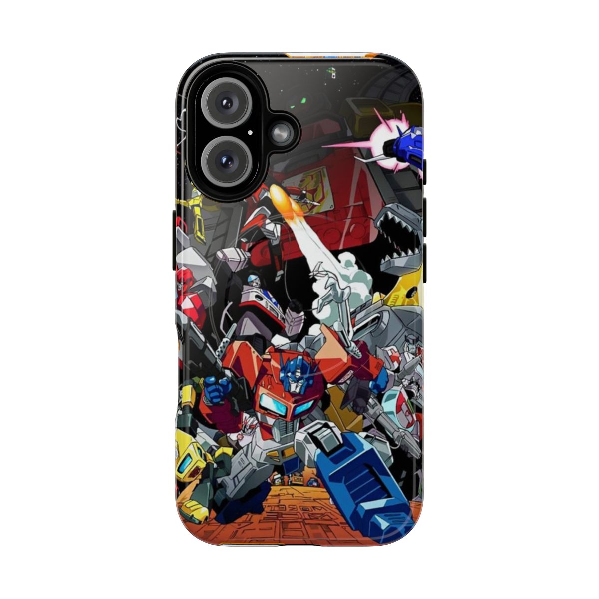 Transformers-inspired magnetic phone case with a tough, durable design