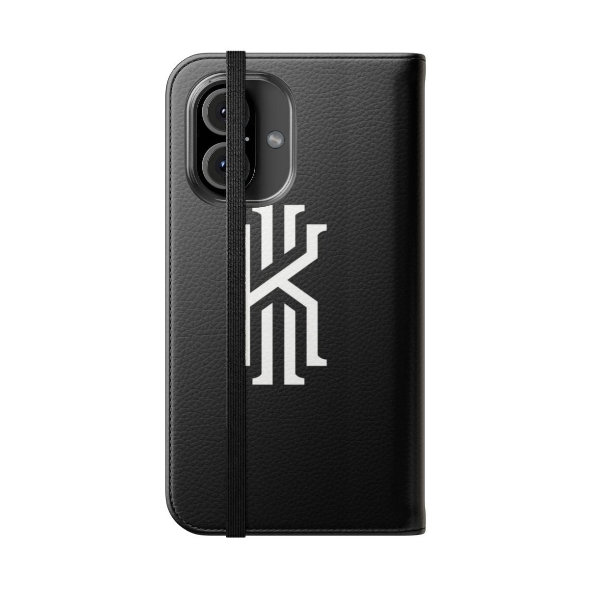 Kyrie Irving logo phone case with custom design - Folded Front