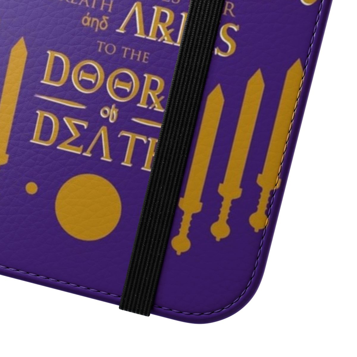 Flip cover phone case inspired by the Percy Jackson and the Heroes of Olympus book series - Close Up