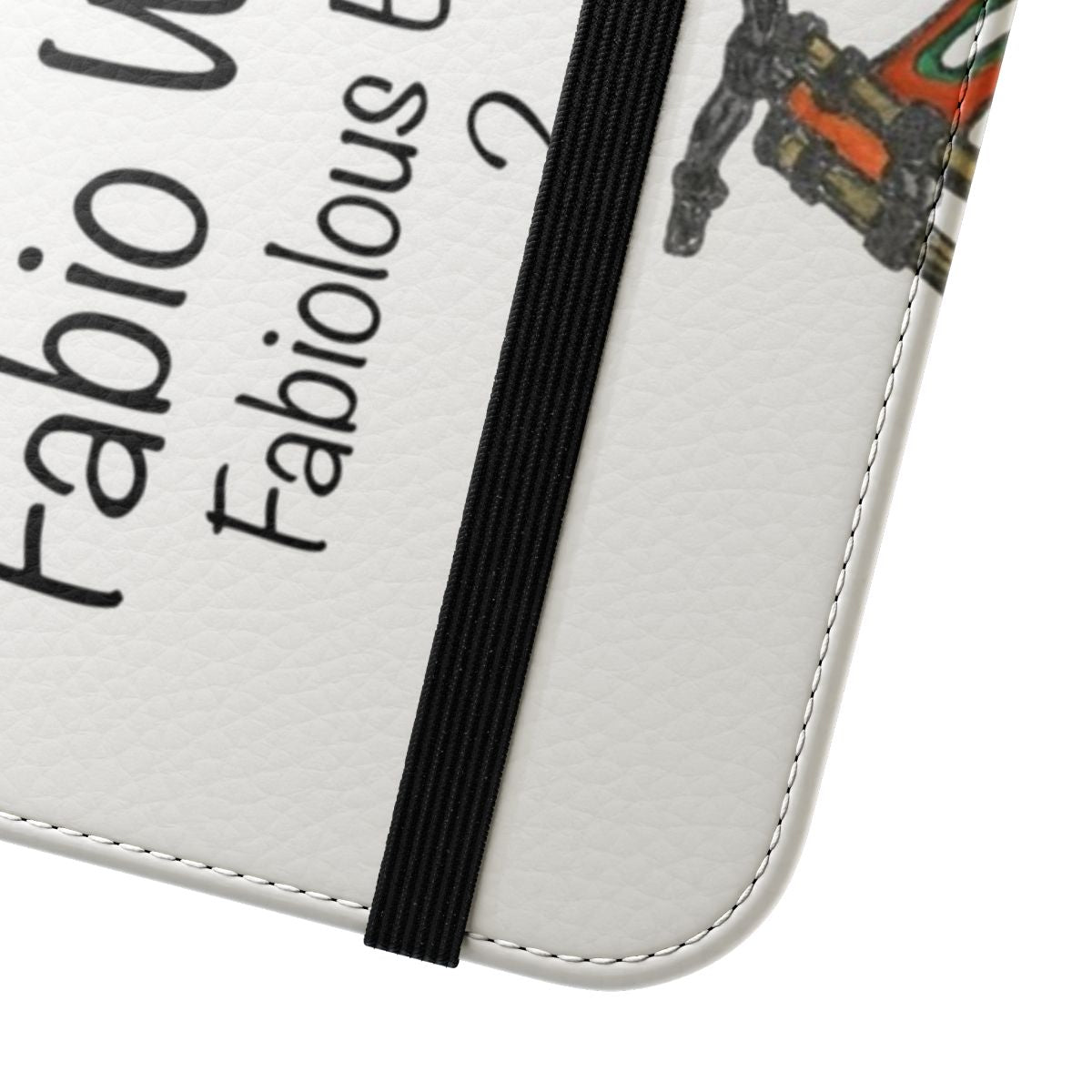 Fabio Wibmer Fabiolous Escape 2 Flip Cover Phone Case featuring mountain biking and freeride imagery - Close Up