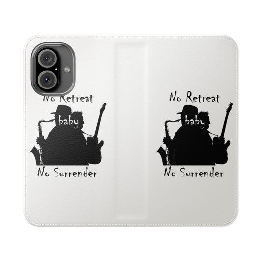 Flip cover phone case featuring iconic Bruce Springsteen and E Street Band imagery