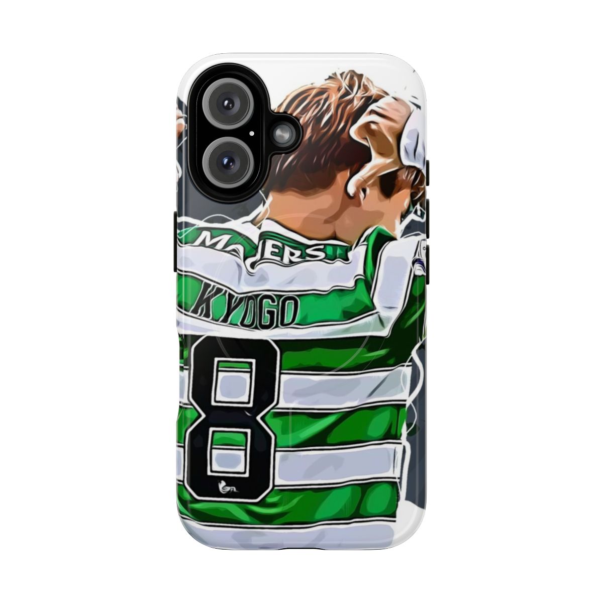 Magnetic Tough Phone Case featuring Celtic FC player Kyogo Furuhashi