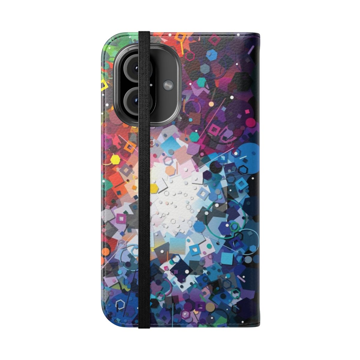 Colorful Orion Nebula Space Phone Case Cover - Folded Front