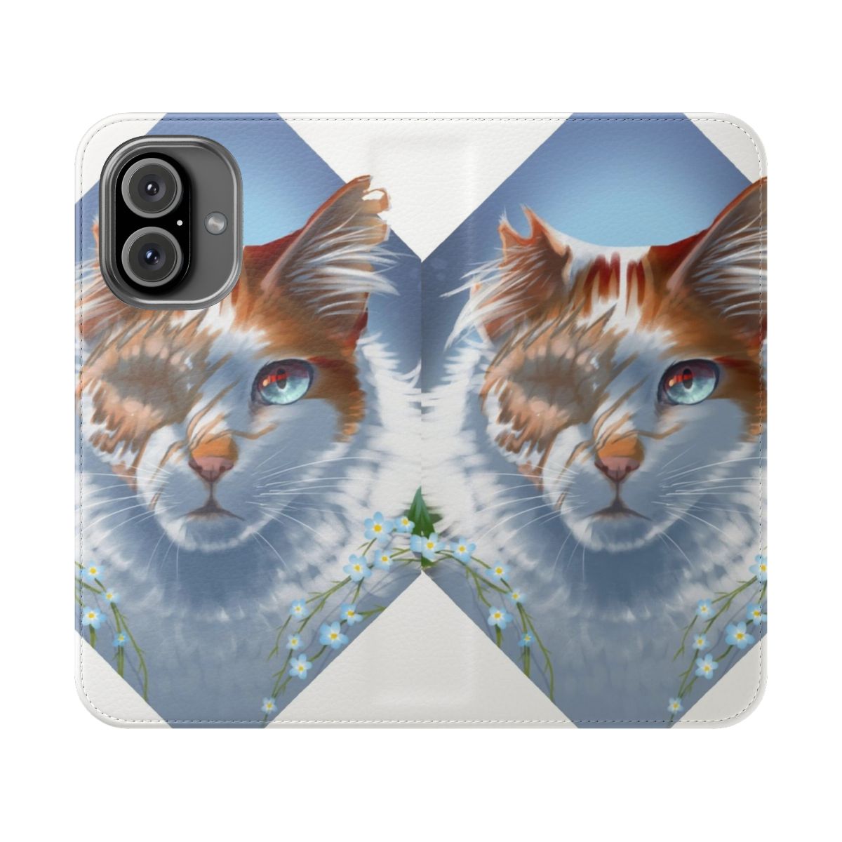 Brightheart Warrior Cats Themed Flip Cover Phone Case