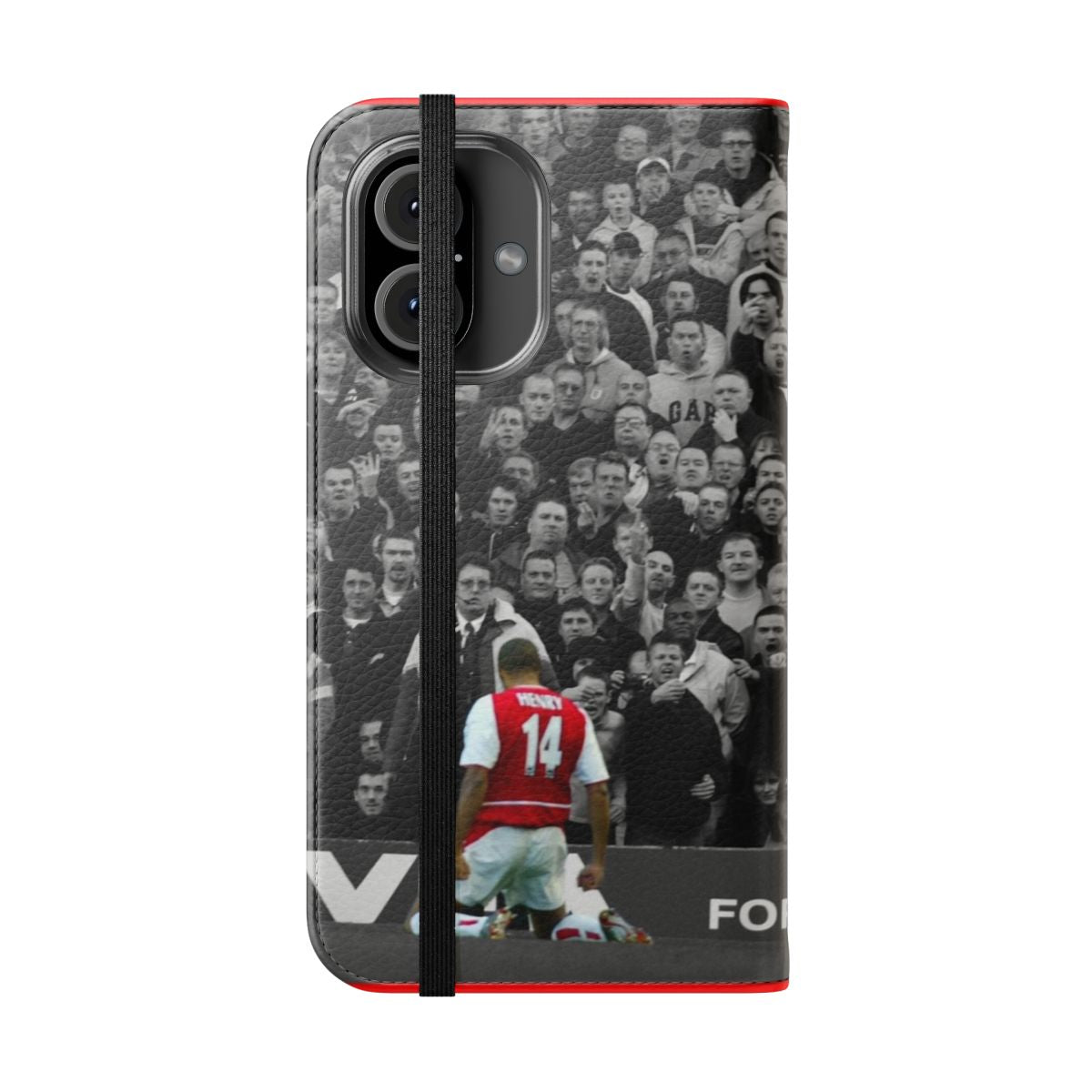 Thierry Henry Knee Slide Celebration Phone Case - Folded Front