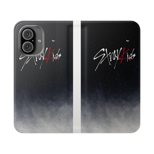 Stray Kids inspired phone case featuring the group's members and popular album/song titles