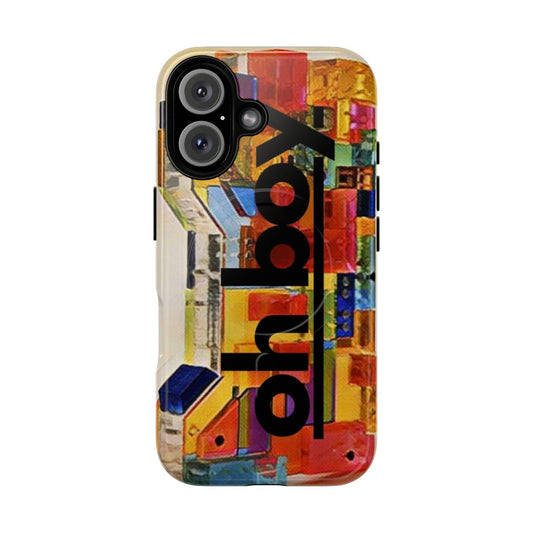 Durable phone case with a retro Quantum Leap Ziggy graphic