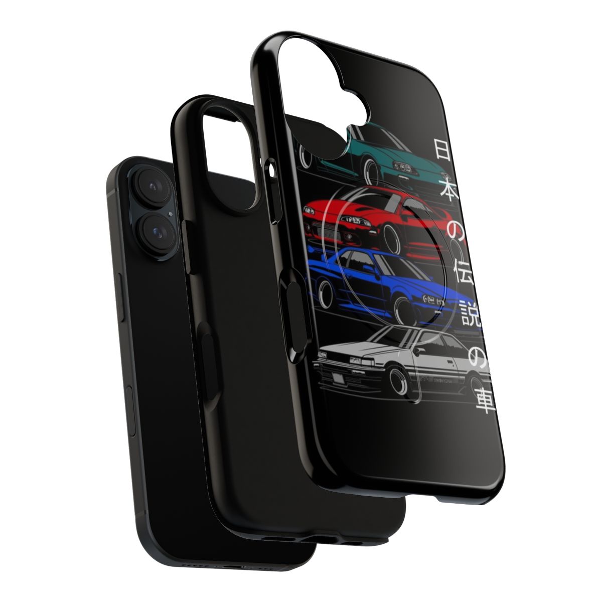 Sleek JDM-style phone case with a tough magnetic design - Layers