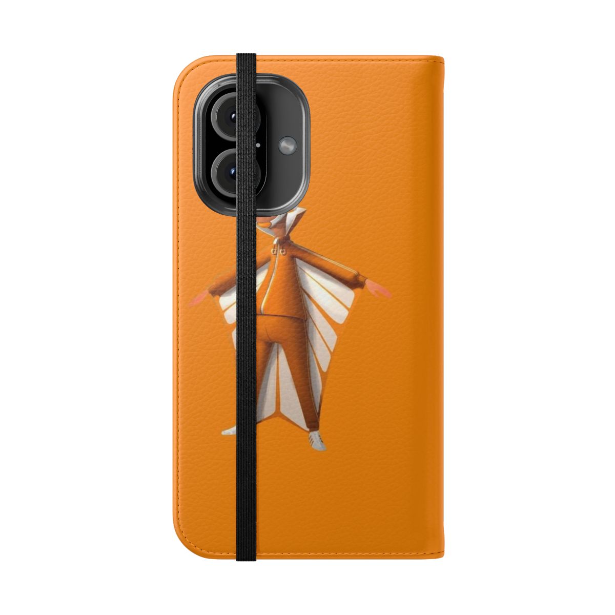 Colorful phone case featuring a vector art design inspired by the Despicable Me movie franchise - Folded Front