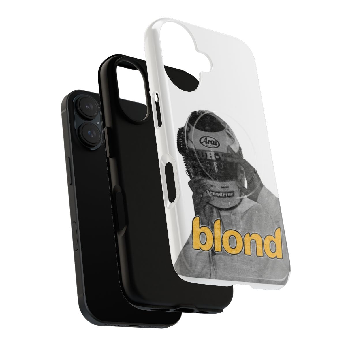 Magnetic tough phone case featuring the album artwork for Frank Ocean's "Blond" - Layers