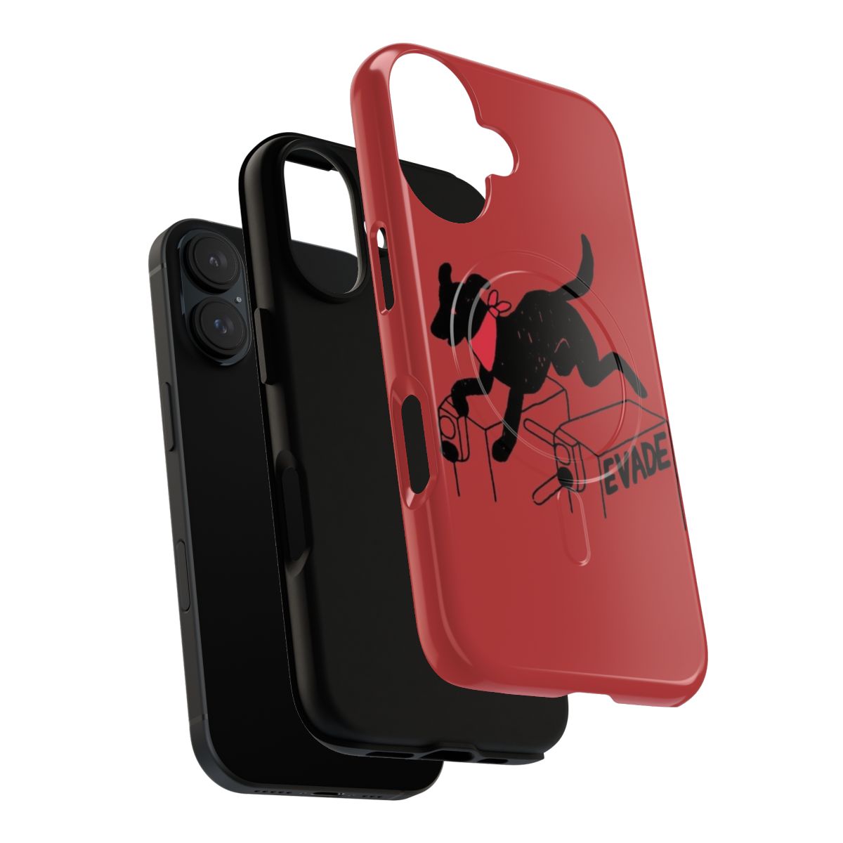 Image of a phone case featuring the iconic Negro Matapacos, a symbol of political resistance and street art. - Layers