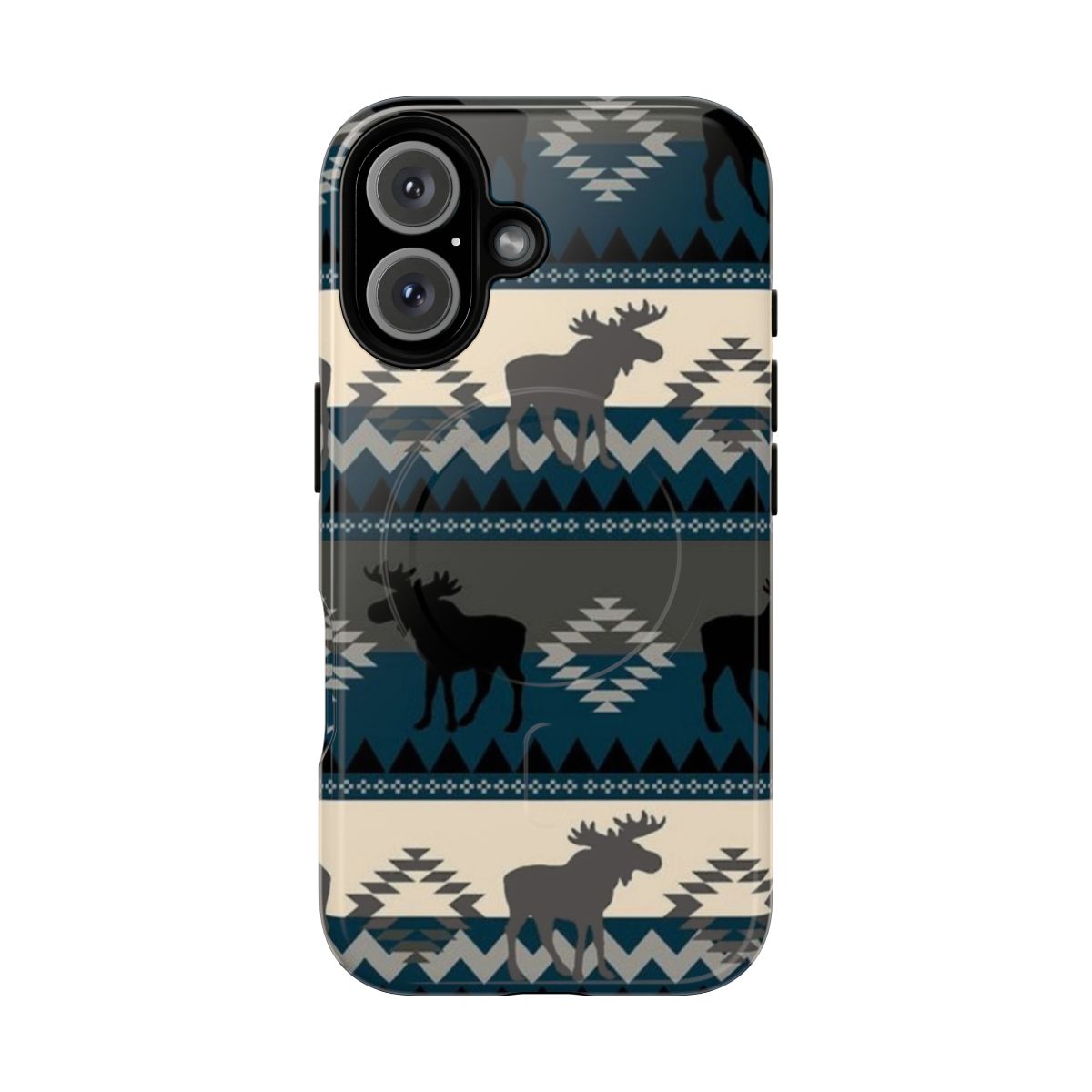 Moose-themed phone case with a sleek and protective design