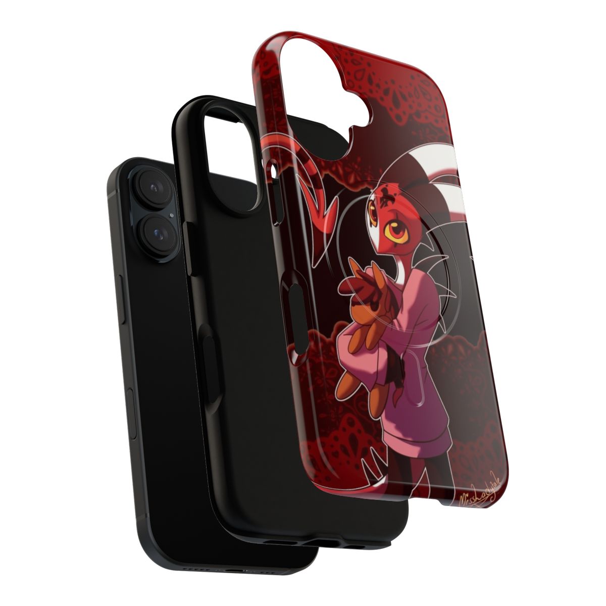 Helluva Boss inspired Blitzo character phone case - Layers