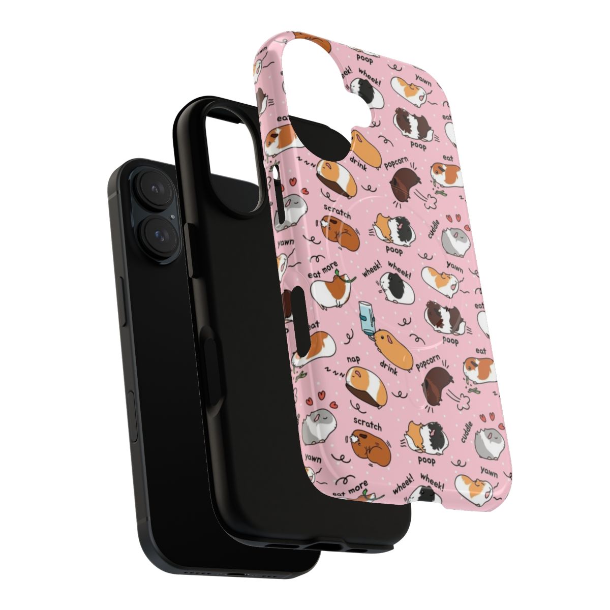 Guinea Pig Daily Routine Magnetic Tough Phone Case - Layers