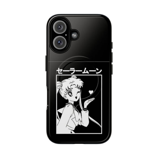 Stylish phone cases featuring the iconic characters from the beloved anime series, Sailor Moon.